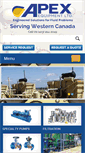 Mobile Screenshot of apexequipmentltd.com